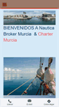 Mobile Screenshot of nautica-broker-murcia.es